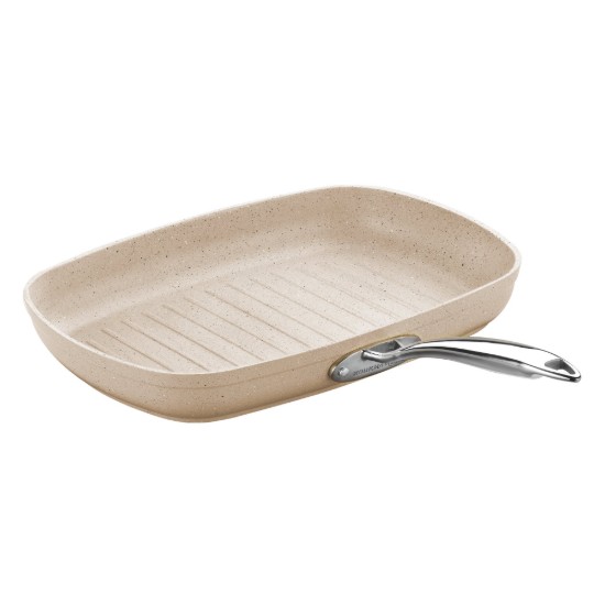 Tigaie grill, aluminiu, 35x25 cm, "Granita" - Korkmaz