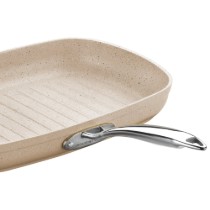 Tigaie grill, aluminiu, 35x25 cm, "Granita Alu" - Korkmaz