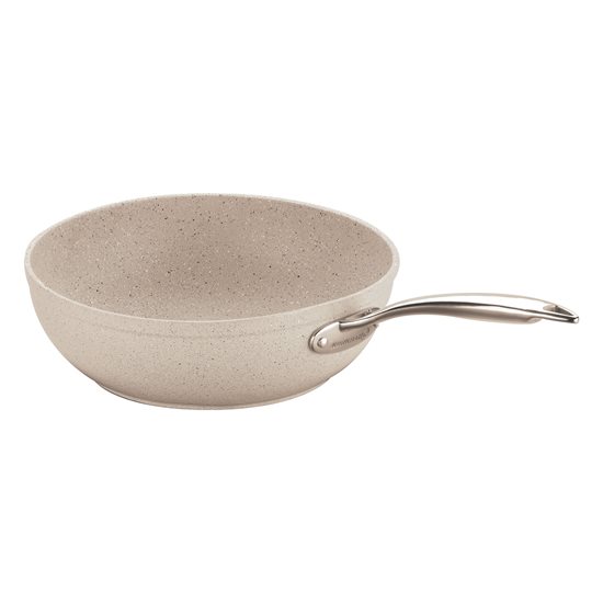 Tigaie wok, aluminiu, 28cm/4,5L, "Granita Alu" - Korkmaz