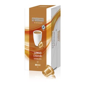 Capsule cafea "Lungo Caramello", 16 buc. - Cremesso