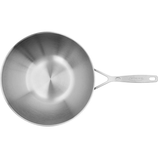 Tigaie wok, inox, 5 Ply, 30cm/3L - Demeyere