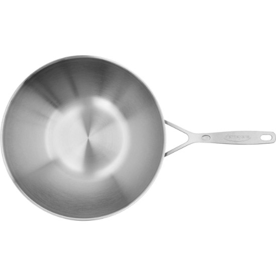 Tigaie wok, inox, 5 Ply, 30cm/3L, "Industry" - Demeyere