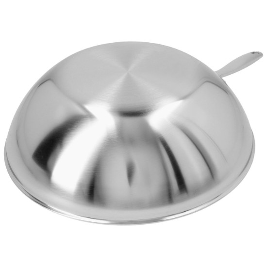 Tigaie wok, inox, 5 Ply, 30cm/3L, "Industry" - Demeyere