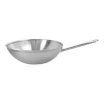 Tigaie wok, 7-Ply, inox, 30cm/3L, "Apollo" - Demeyere