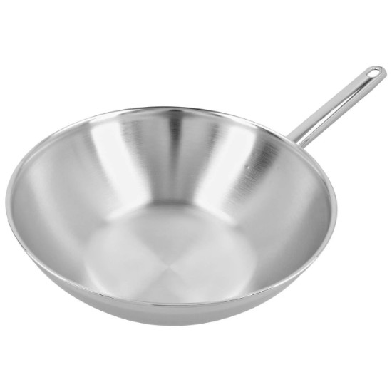 Tigaie wok, inox, 7-Ply, 30cm/3L, "Apollo" - Demeyere