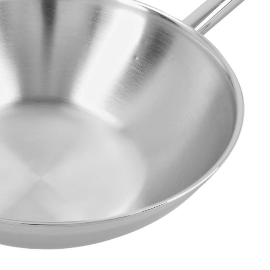 Tigaie wok, inox, 7-Ply, 30cm/3L, "Apollo" - Demeyere