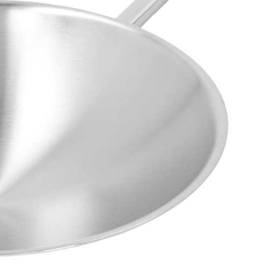 Tigaie wok, 7-Ply, inox, 36cm/6L, "Apollo" - Demeyere