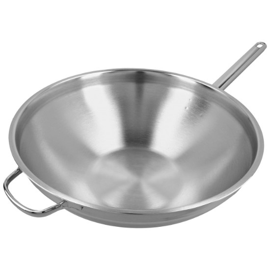 Tigaie wok, inox, 7-Ply, 36cm/6L, "Apollo" - Demeyere