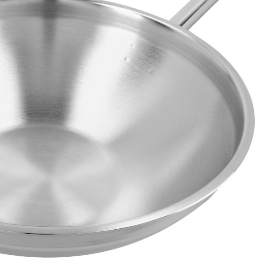 Tigaie wok, 7-Ply, inox, 36cm/6L, "Apollo" - Demeyere