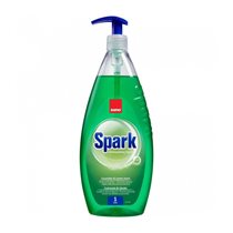 Detergent de vase cu pompita, 1L, "Spark", Castravete - Sano