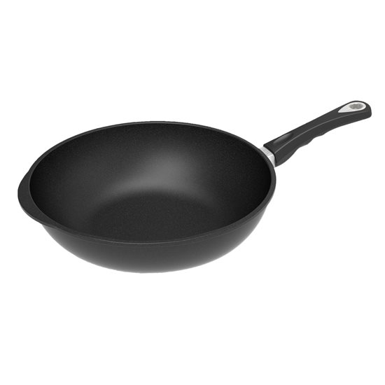 Tigaie wok, aluminiu, 32cm - AMT Gastroguss