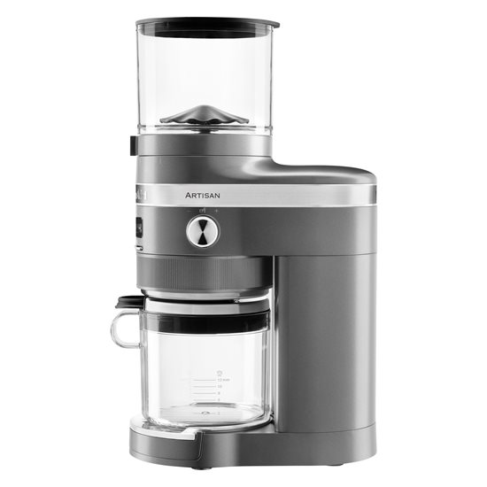 Rasnita electrica de cafea Artisan, Medallion Silver - KitchenAid