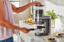 Rasnita electrica de cafea Artisan, Medallion Silver - KitchenAid