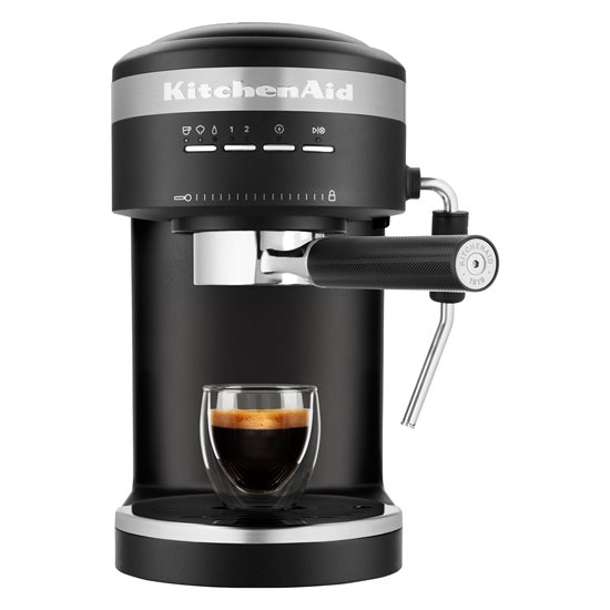 Espressor electric Artisan, 1470W, Matte Black - KitchenAid