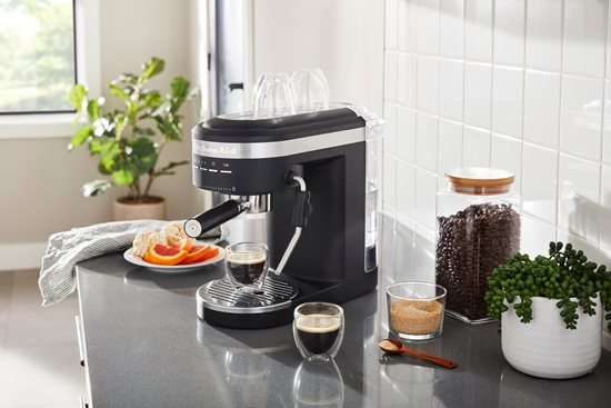 Espressor electric Artisan, 1470W, Matte Black - KitchenAid