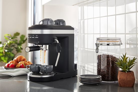 Espressor electric Artisan, 1470W, Matte Black - KitchenAid