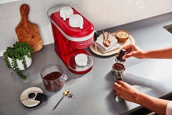 Espressor electric Artisan, 1470W, Empire Red - KitchenAid