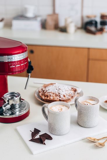 Espressor electric Artisan, 1470W, Candy Apple - KitchenAid