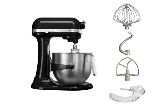 Mixer cu bol 6.9L, Professional Heavy Duty, Onyx Black - KitchenAid