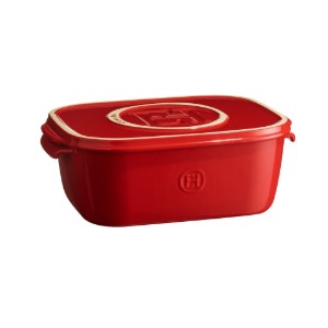 Caserola pentru branza, ceramica, 3,5L, Burgundy - Emile Henry