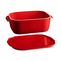 Caserola pentru branza, ceramica, 3,12L, Burgundy - Emile Henry
