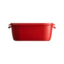 Recipient depozitare branza, ceramica, 3,5L, Burgundy - Emile Henry