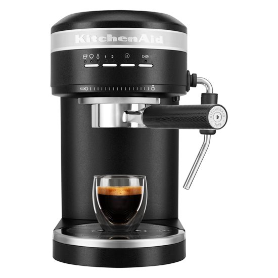 Espressor electric Artisan, 1470W, Cast Iron Black - KitchenAid