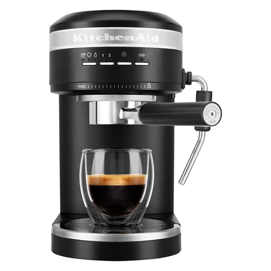 Espressor electric Artisan, 1470W, Cast Iron Black - KitchenAid