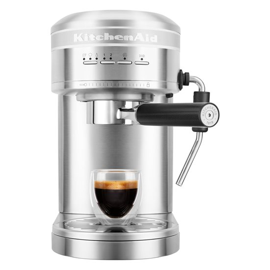 Espressor electric Artisan, 1470W, Stainless Steel - KitchenAid