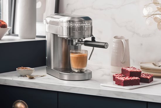 Espressor electric Artisan, 1470W, Stainless Steel - KitchenAid