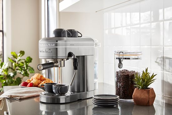 Espressor electric Artisan, 1470W, Stainless Steel - KitchenAid