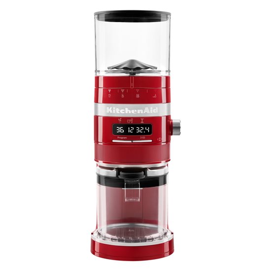 Rasnita electrica de cafea Artisan, Empire Red - KitchenAid