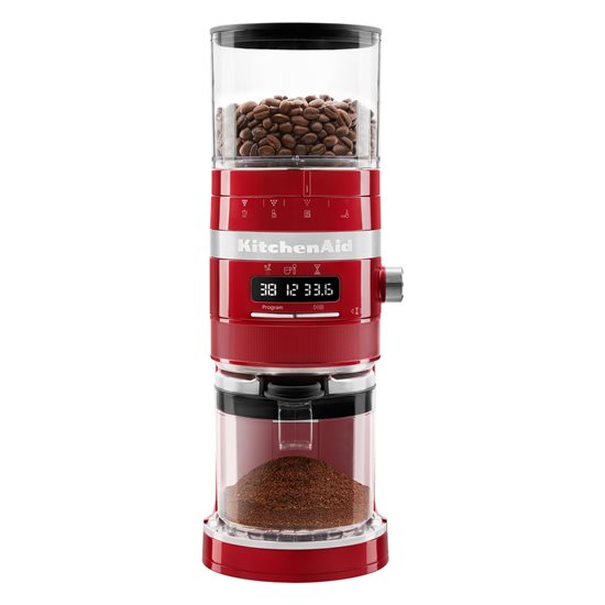 Rasnita electrica de cafea Artisan, Empire Red - KitchenAid