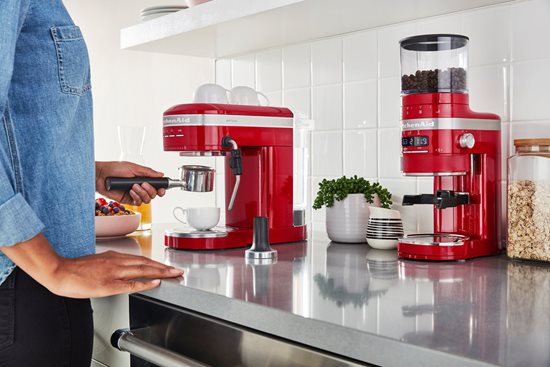 Rasnita electrica de cafea Artisan, Empire Red - KitchenAid