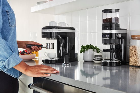 Rasnita electrica de cafea Artisan, Onyx Black - KitchenAid