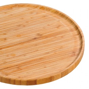 Platou servire pizza 32 cm, bambus - Kesper