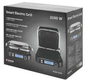Gratar electric Smart, 2100 W, 7 programe - Zokura