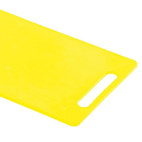 Tocator plastic, 29 x 19,5 cm, grosime 0,5 cm, Galben - Kesper