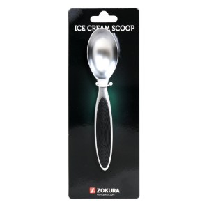 Lingura pentru inghetata, zinc, 18 cm - Zokura