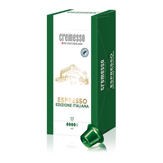Capsule cafea espresso, editie italiana - Cremesso