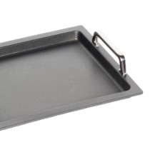 Tava pentru friptura, aluminiu, cu manere, 37 x 33 cm GN 2/3 - AMT Gastroguss