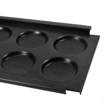 Tava pentru burgeri, aluminiu, 53 x 33 cm GN 1/1 - AMT Gastroguss