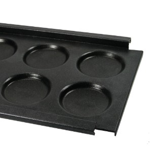 Tava pentru burgeri, aluminiu, 53 x 33 cm GN 1/1 - AMT Gastroguss