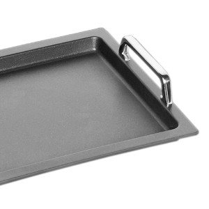 Tava aluminiu, cu manere, 27 x 33 cm GN 1/2 - AMT Gastroguss