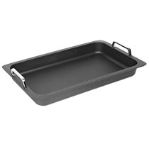 Tava pentru friptura, aluminiu, cu manere, 53 x 33 cm GN 1/1 - AMT Gastroguss