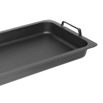 Tava pentru friptura, aluminiu, cu manere, 53 x 33 cm GN 1/1 - AMT Gastroguss