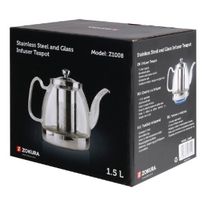 Ceainic inox, 1,5L - Zokura