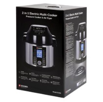 Oala electrica sub presiune, multifunctionala, 2 in 1, 5,6 L, 1500 W - Zokura
