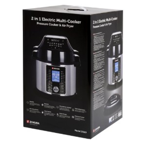 Oala electrica sub presiune, multifunctionala, 2 in 1, 5,6 L, 1500 W - Zokura