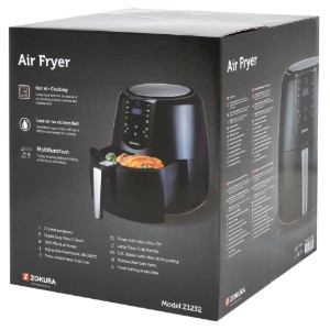 Friteuza cu aer cald, 5,2 L, 1800 W - Zokura